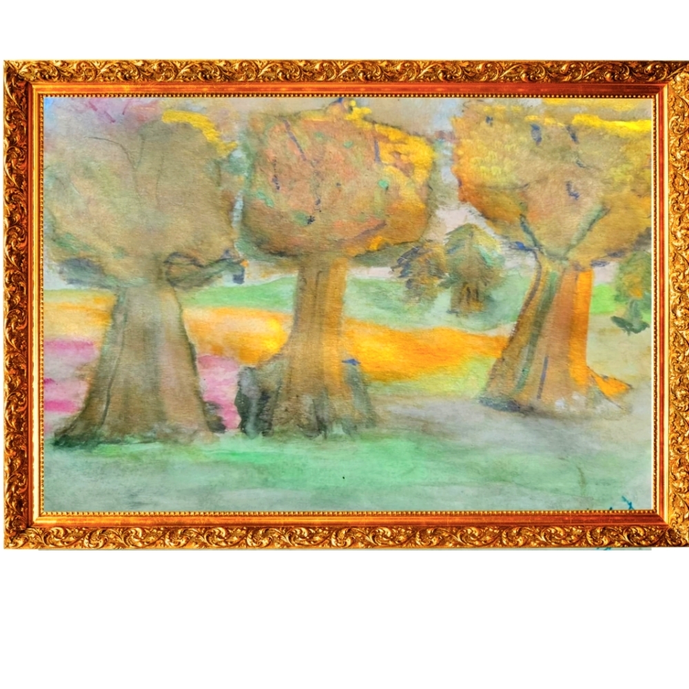 Three Trees Painting